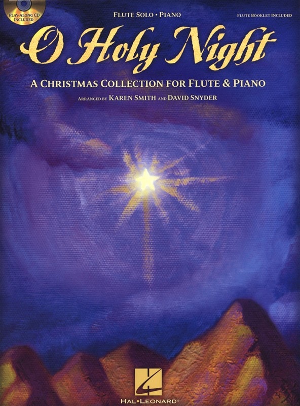 HAL LEONARD O HOLY NIGHT A CHRISTMAS COLLECTION FOR FLUTE AND PIANO