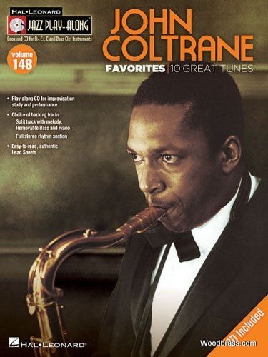 HAL LEONARD JAZZ PLAY ALONG VOL.148 JOHN COLTRANE FAVORITES - BB, EB, C INST. CD 