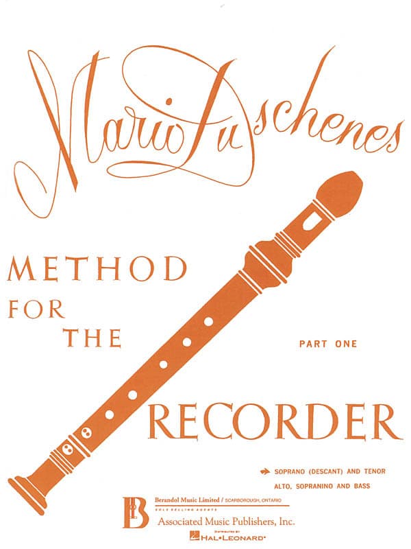 HAL LEONARD DUSCHENES MARIO - METHOD FOR THE RECORDER PART 1 - FLUTE A BEC SOPRANO & TENOR