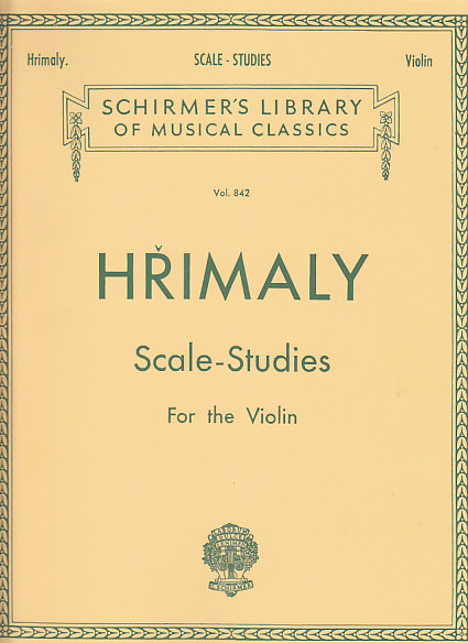 SCHIRMER HRIMALY - SCALE STUDIES - VIOLON