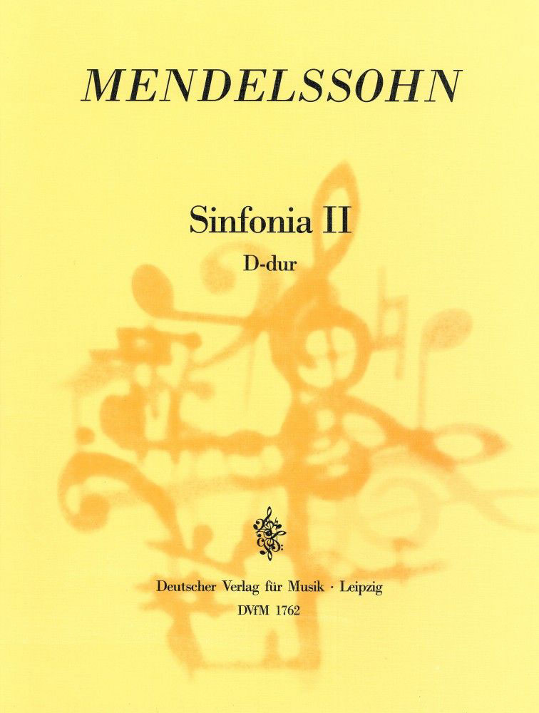 EDITION BREITKOPF MENDELSSOHN-BARTHOLDY F. - SINFONIA II D-DUR - STRINGS