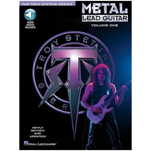 HAL LEONARD STETINA TROY - METAL LEAD GUITAR + MP3 - GUITAR TAB VOL.1