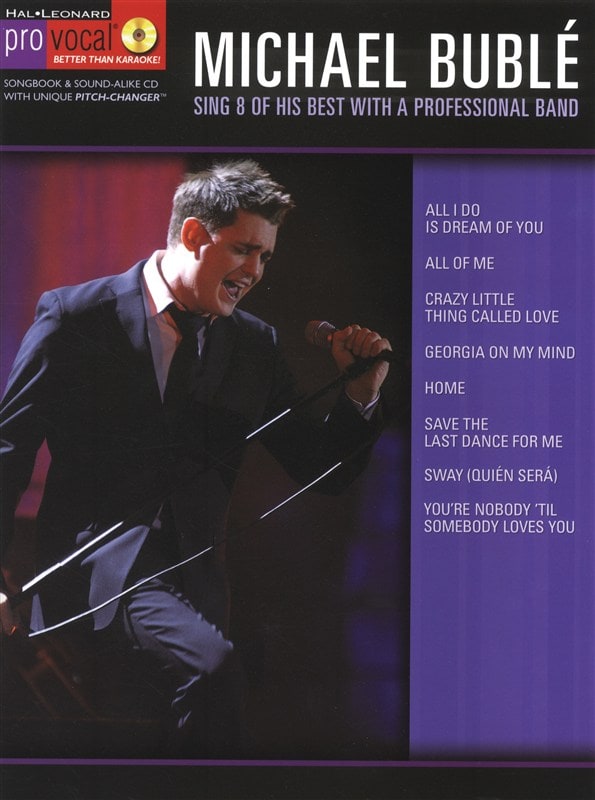 HAL LEONARD MICHAEL BUBLE - PRO VOCAL - MICHAEL BUBLE - VOICE