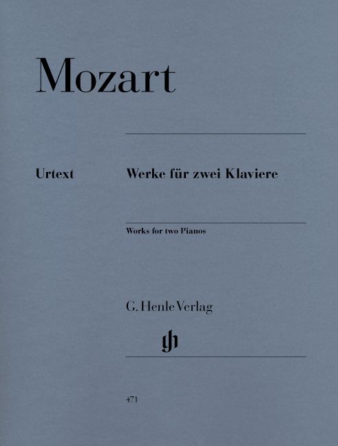 HENLE VERLAG MOZART W.A. - WORKS FOR TWO PIANOS