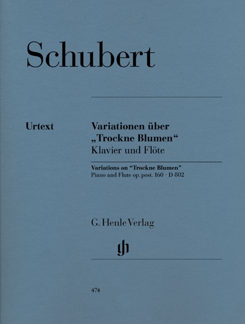 HENLE VERLAG SCHUBERT F. - VARIATIONS ON 