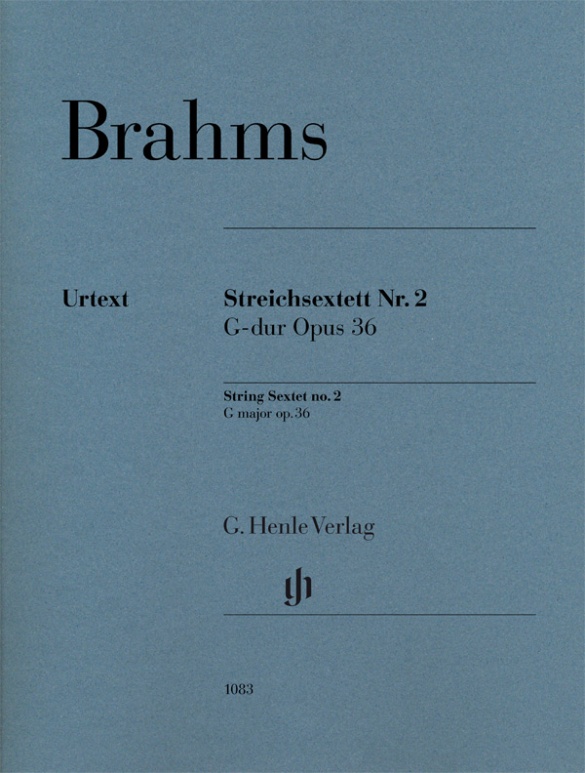 HENLE VERLAG BRAHMS JOHANNES - STRING SEXTET N°2 OP.36