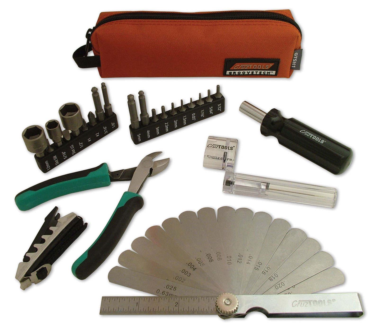 GROOVETECH CRUZ TOOLS STAGEHAND COMPACT TECH KIT TROUSSE COMPACTE MULTI OUTILS