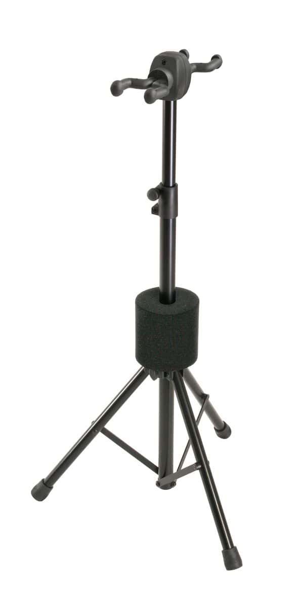 K&M 17620-000-55 STAND NOIR POUR 2 GUITARES