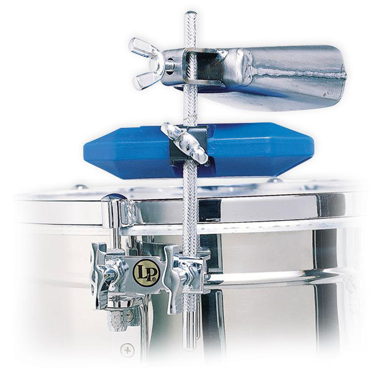 LP LATIN PERCUSSION LP397 BARRE SUPPORT PERCUSSION SUR TIRANT CONGA OU TIMBALES 