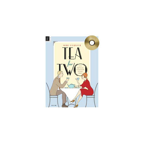 UNIVERSAL EDITION TEA FOR TWO - PIANO 4 HETS WITH CD