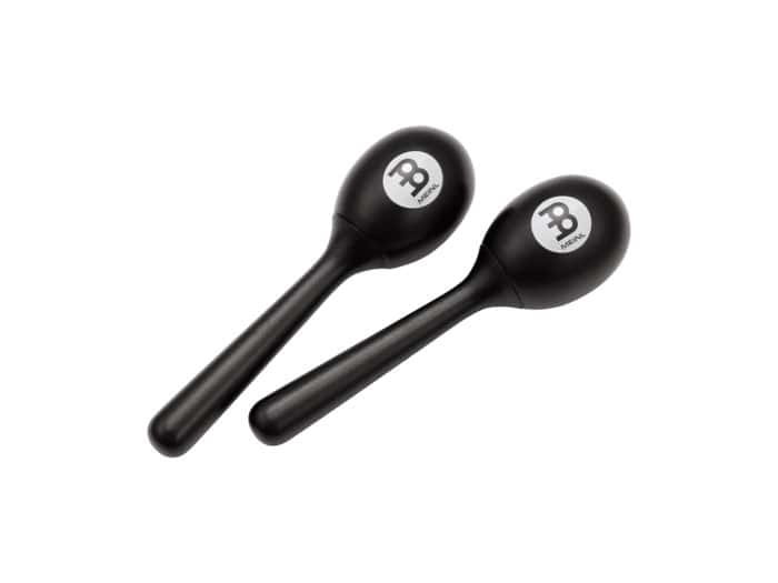 MEINL MARACAS OEUF 6 PLASTIQUE NOIR