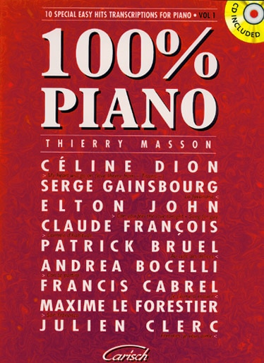 CARISCH 100% PIANO VOL 1 + CD