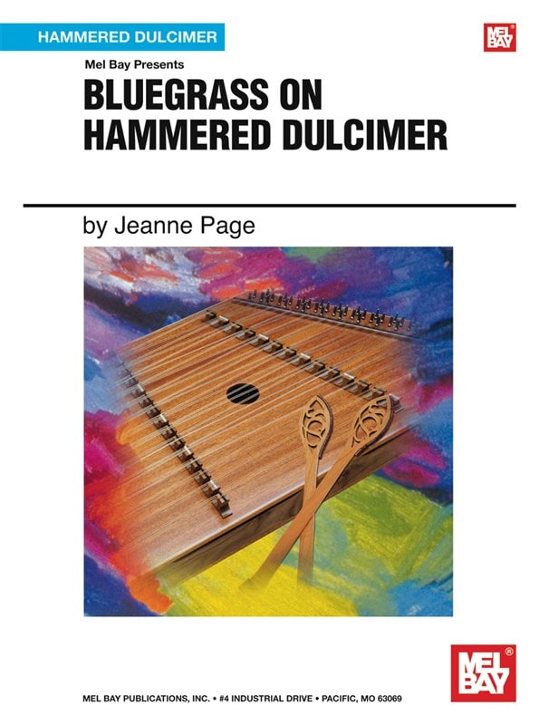 MEL BAY PAGE JEANNE - BLUEGRASS ON HAMMERED - DULCIMER