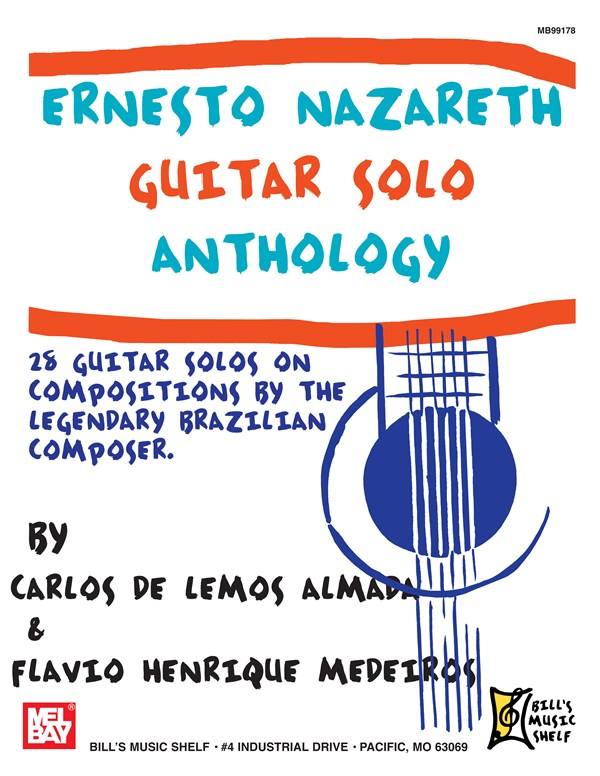 MEL BAY NAZARETH E. - GUITAR SOLO ANTHOLOGY