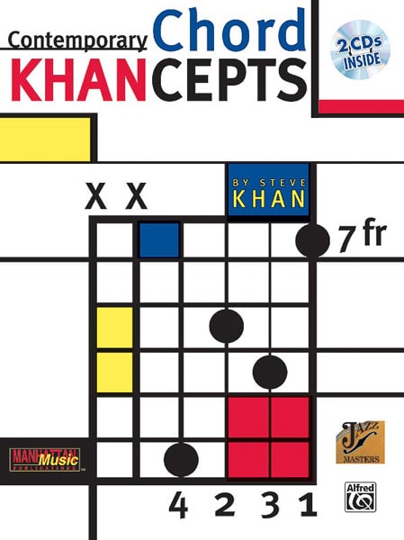 ALFRED PUBLISHING KAHN STEVE - CONTEMPORARY CHORD KHANCEPTS + 2CD - GUITAR 