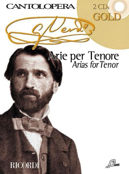 RICORDI VERDI G. - CANTOLOPERA - ARIAS FOR TENOR + 2 CD - CHANT, PIANO