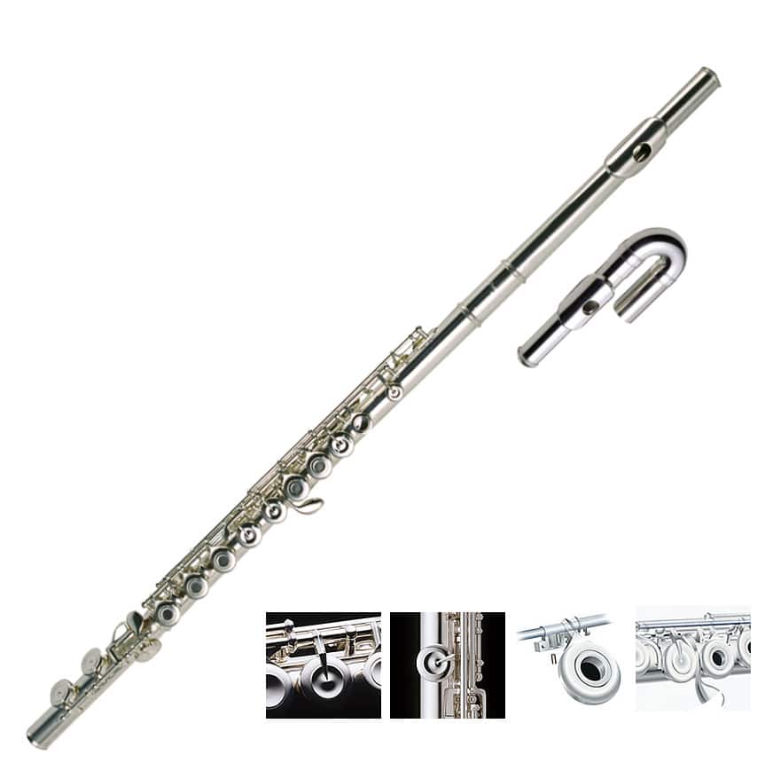 PEARL FLUTE F505RUS - QUANTZ TETE DROITE + COURBE FORZA