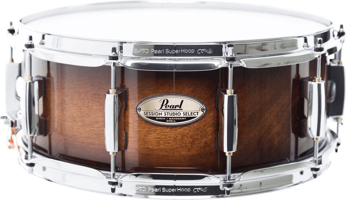 PEARL DRUMS SESSION STUDIO SELECT 14X5,5 GLOSS BARNWOOD BROWN