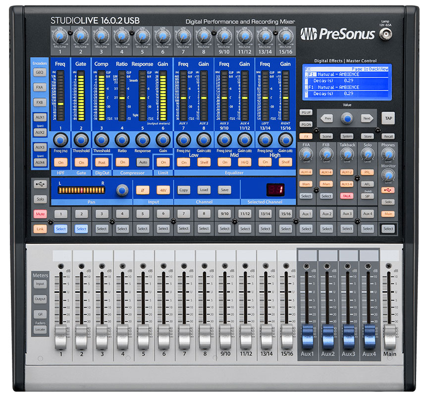 PRESONUS STUDIOLIVE 16.0.2 USB