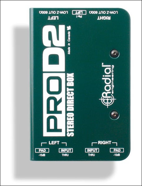 RADIAL PRO D2 DI PASSIVE