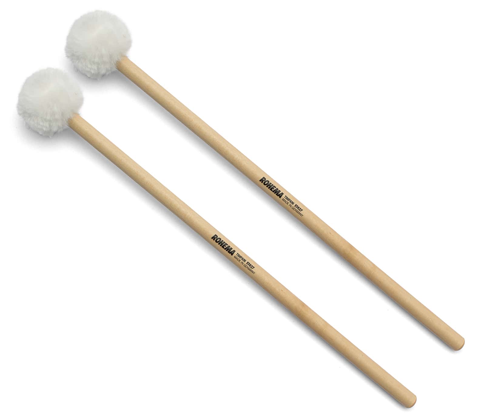 ROHEMA ET427 BAGUETTES TIMBALES TIMPANI IMITATION PEAU AGNEAU