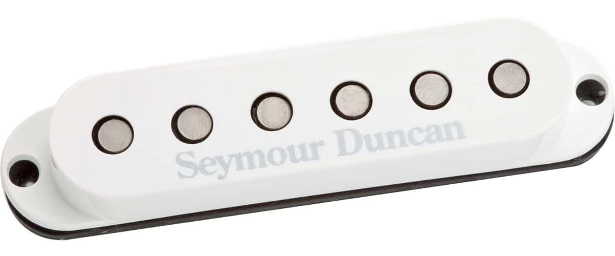 SEYMOUR DUNCAN SSL-6 - CUSTOM FLAT STRAT BLANC