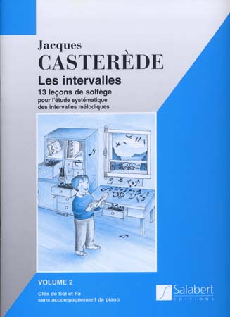 SALABERT CASTEREDE - LES INTERVALLES VOL.2, 2 CLES SANS PIANO