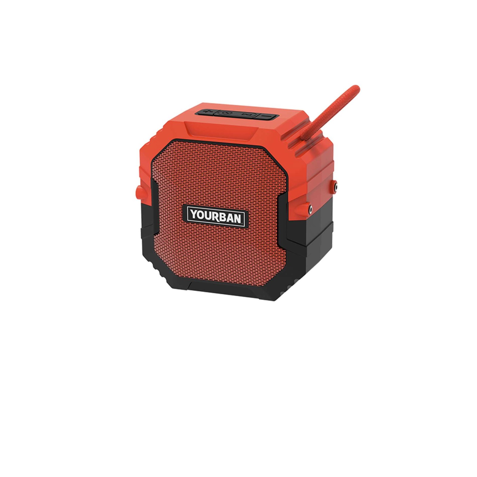 YOURBAN GETONE 15 RED - ENCEINTE NOMADE BLUETOOTH COMPACTE ROUGE