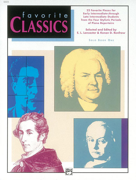 ALFRED PUBLISHING LANCASTER E AND RENFROW K - FAVORITE CLASSICS, SOLO BOOK 1 - PIANO