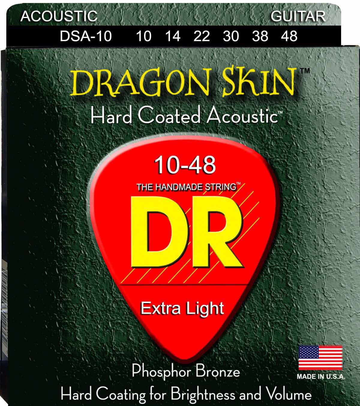 DR STRINGS 10-48 DSA-10 DRAGON SKIN