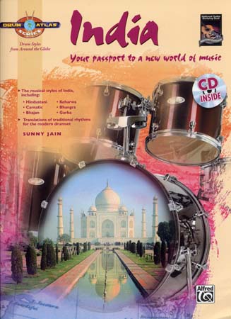 ALFRED PUBLISHING SWEENEY PETE - DRUM ATLAS INDIA + CD