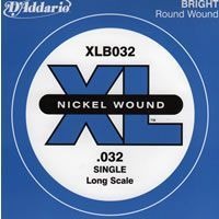 D'ADDARIO AND CO XLB032 NICKEL WOUND SINGLE STRING LONG SCALE 32
