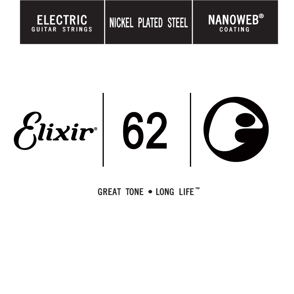 ELIXIR ELECTRIC STRING NANOWEB 62