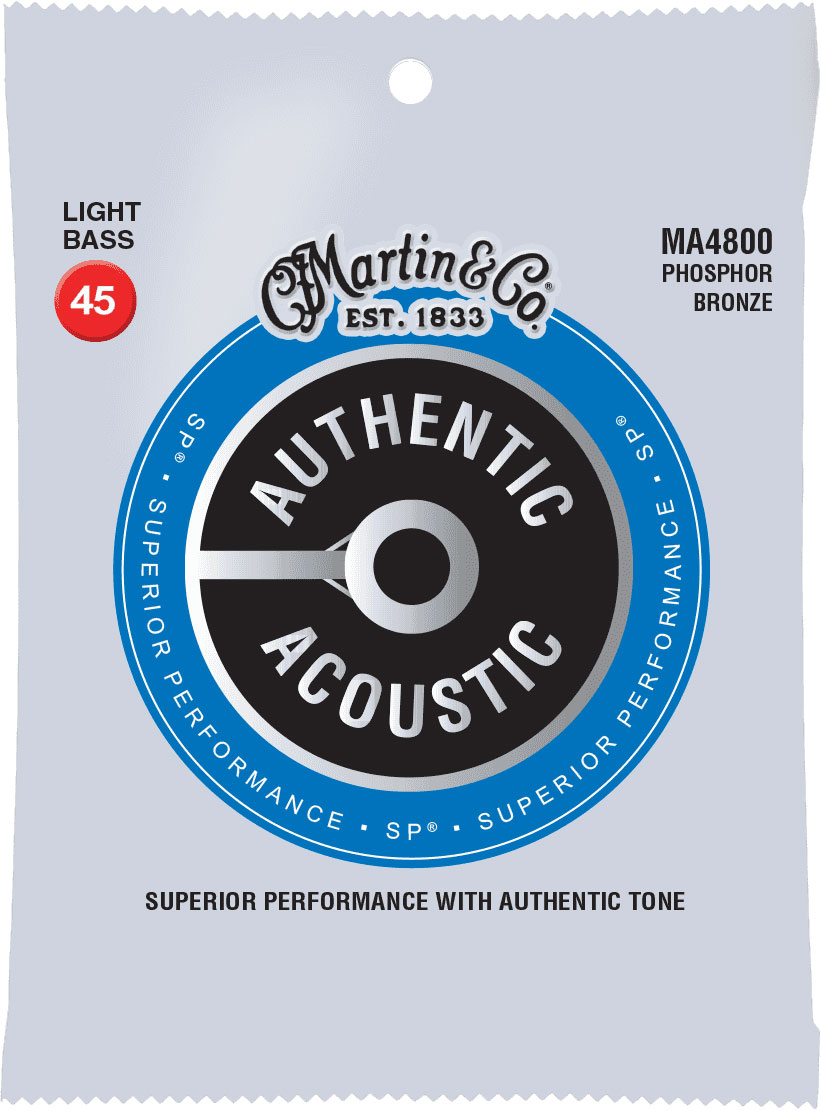 MARTIN & CO MA4800 SP BASS PHOSPHOR BRONZE LIGHT 45-100