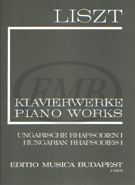 EMB (EDITIO MUSICA BUDAPEST) LISZT FRANZ - RHAPSODIES HONGROISES VOL.1 - PIANO