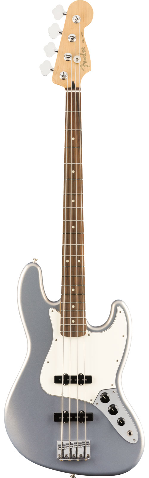 FENDER MEXICAN PLAYER JAZZ BASS PF, SILVER