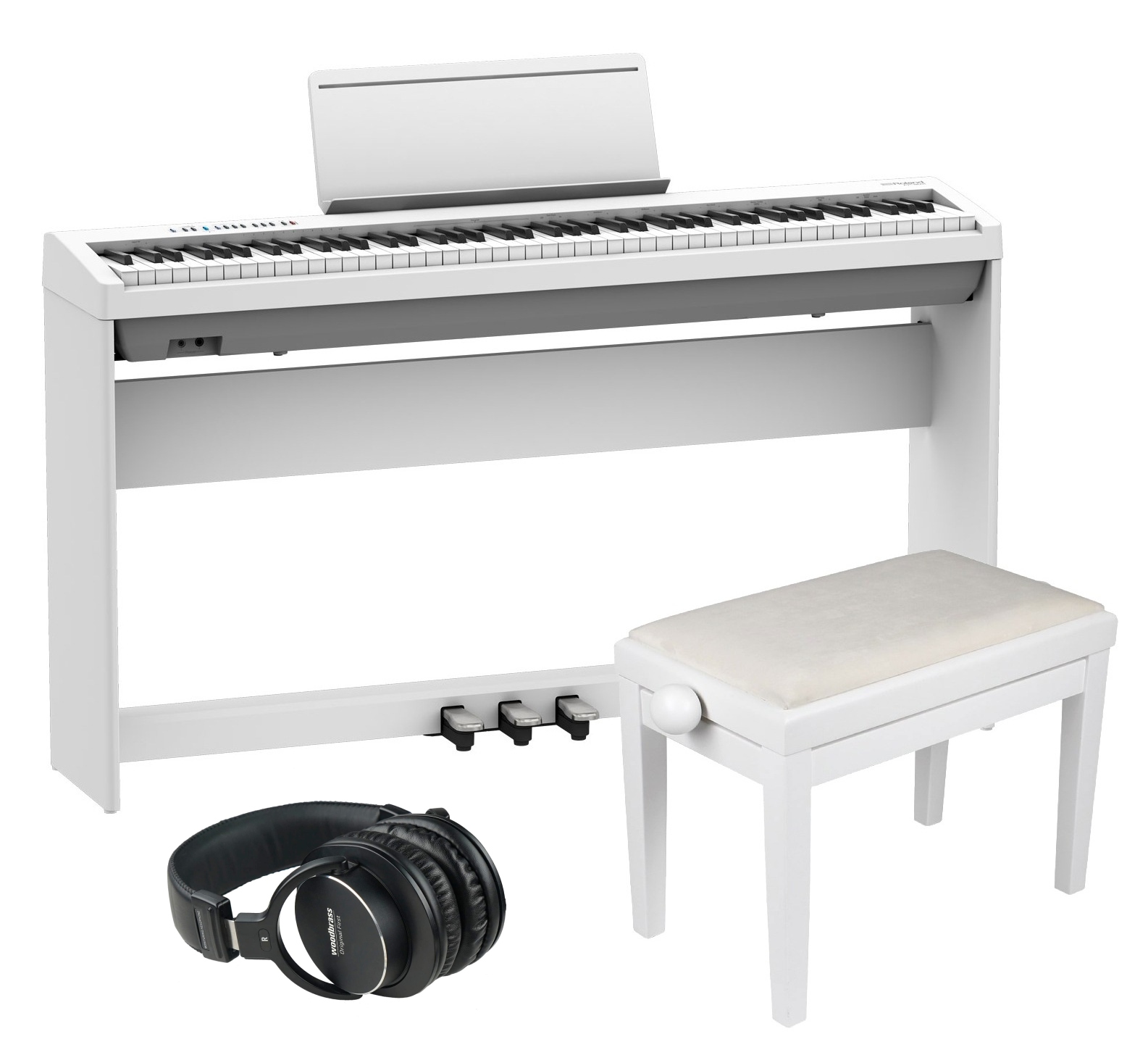 ROLAND FP30X MEUBLE BLANC PACK DELUXE