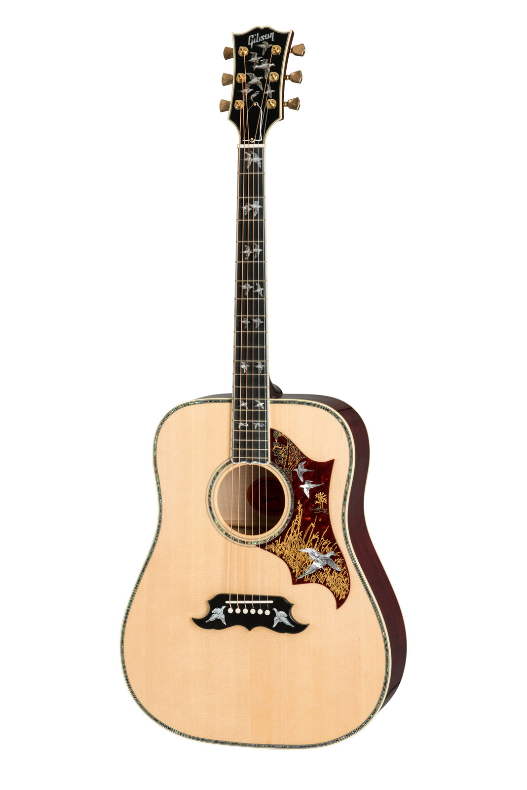 GIBSON ACOUSTIC DOVES IN FLIGHT ANTIQUE NATURAL CS MC