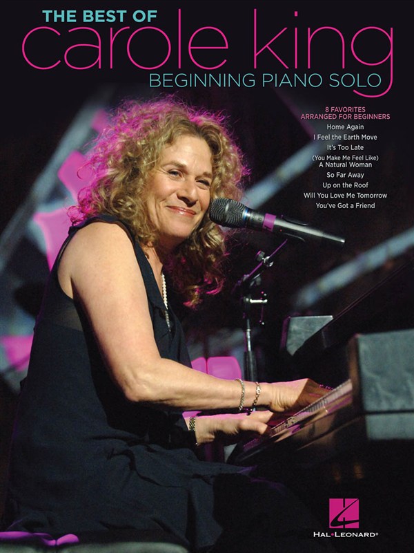 HAL LEONARD KING CAROLE THE BEST OF BEGINNING PIANO SOLO SONGBOOK - PIANO SOLO