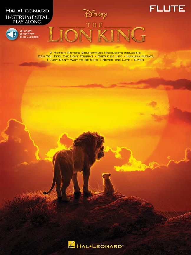 HAL LEONARD THE LION KING (2019) - FLUTE