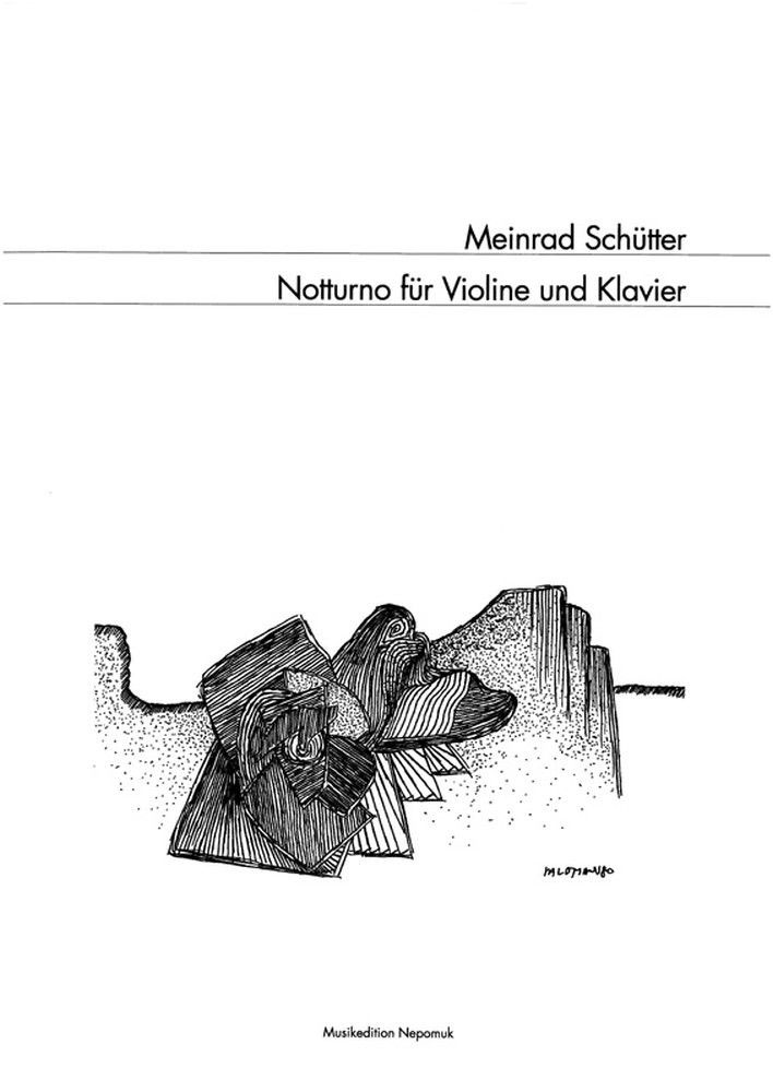 EDITION BREITKOPF SCHUTTER MEINRAD - NOTTURNO FUR VIOL UND KLAV - VIOLIN, PIANO