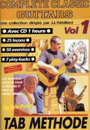 JJREBILLARD PERROT E. - COMPLETE CLASSIC GUITARS VOL.1 + CD