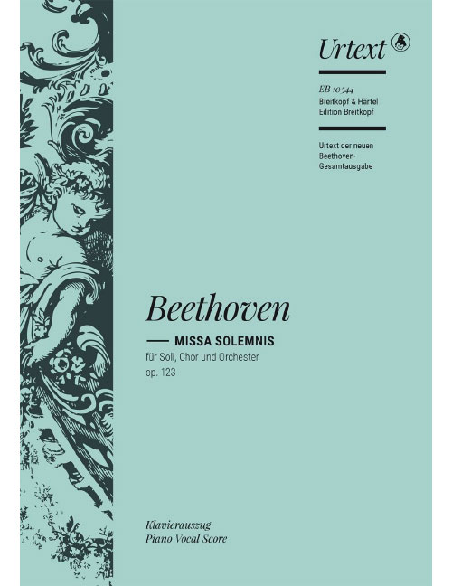 EDITION BREITKOPF BEETHOVEN - MISSA SOLEMNIS IN D MAJOR OP. 123