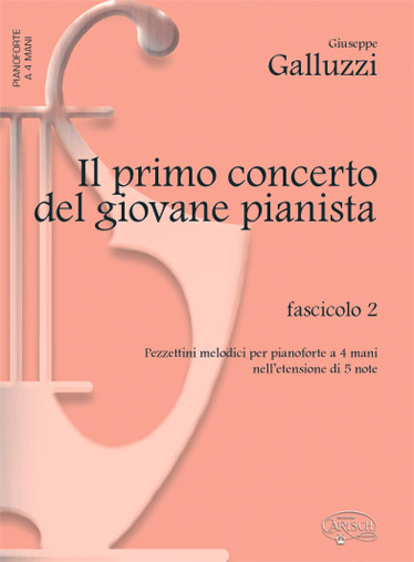 CARISCH GALLUZZI G. - PRIMO CONCERTO GIOVANE PIANISTA VOL. 2 - PIANO 4 MAINS