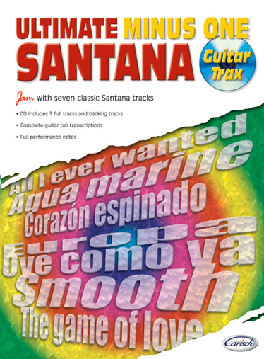 CARISCH SANTANA CARLOS - ULTIMATE MINUS ONE GUITAR TRAX VOL.1 + CD
