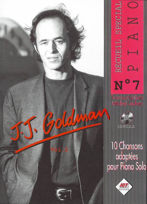 HIT DIFFUSION GOLDMAN J.J. - SPECIAL PIANO N7 + CD - PIANO