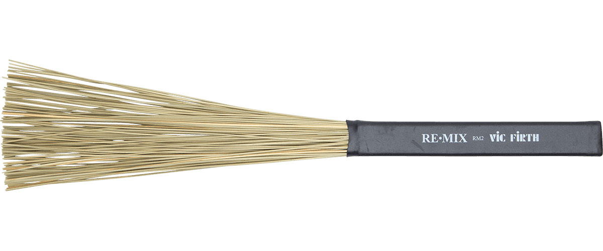VIC FIRTH RM2 RE.MIX BRUSHES, AFRICAN GRASS