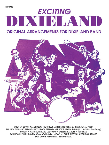 ALFRED PUBLISHING EXCITING DIXIELAND - DRUMS
