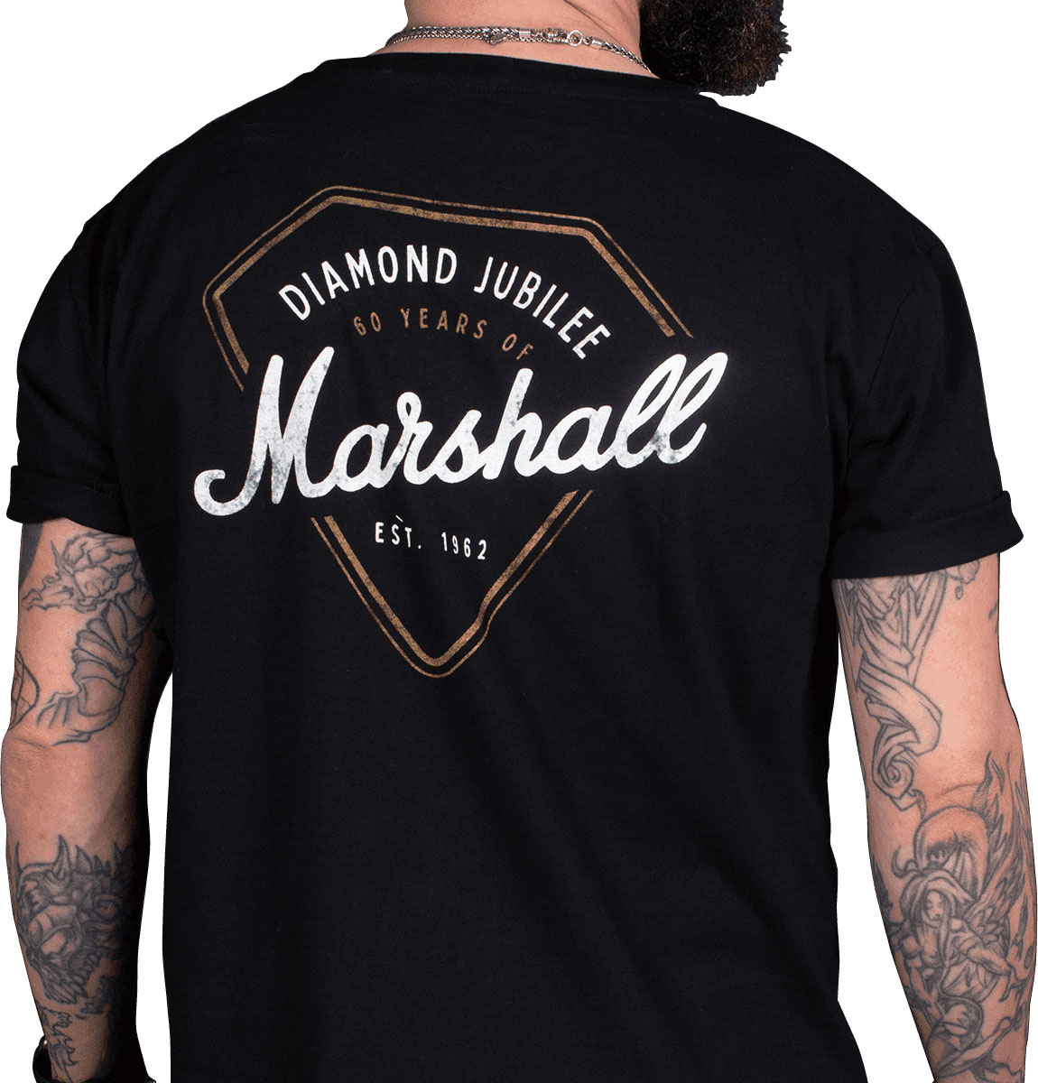 MARSHALL MARSHALL 60TH ANNIVERSARY VINTAGE T-SHIRT (UNISEX) XL