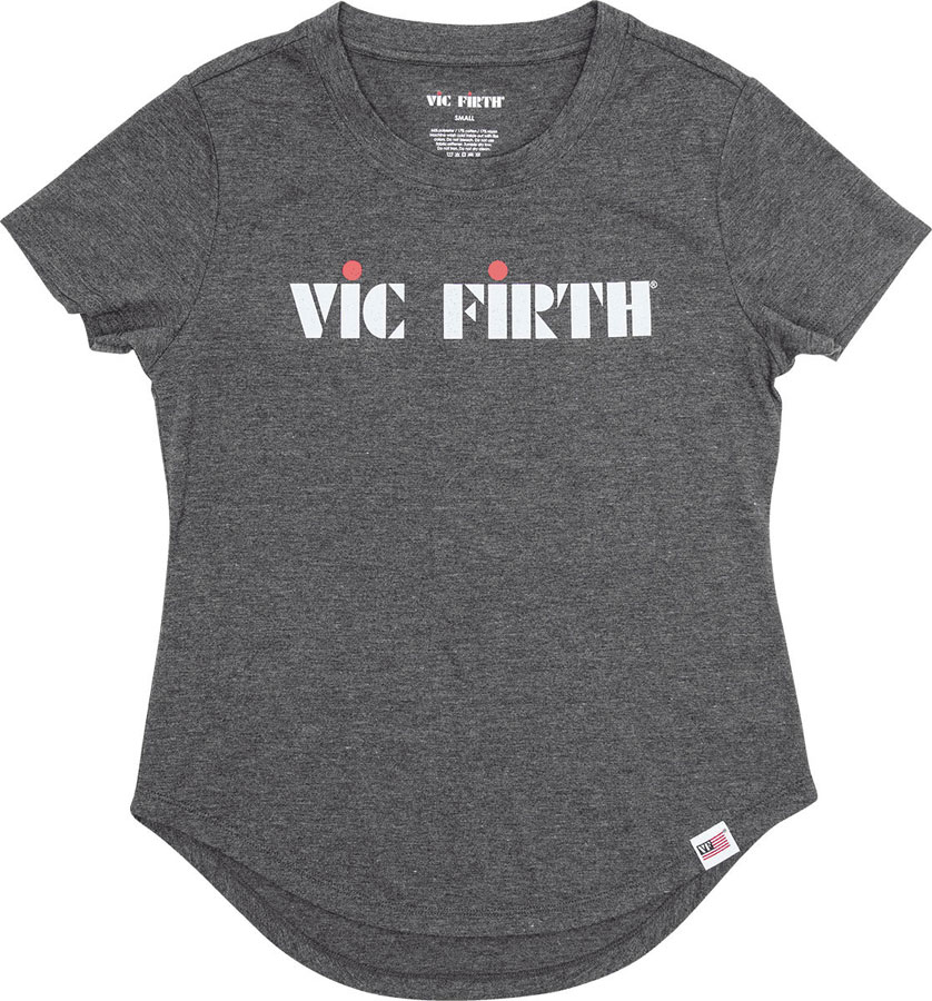 VIC FIRTH WOMENS LOGO TEE XL